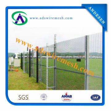 Galvanisé 358 clôture de haute sécurité pour la prison (usine professionnelle)